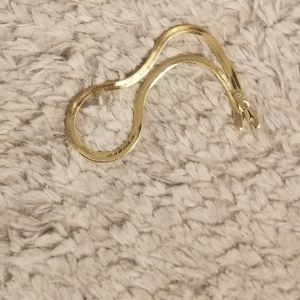 New 14k gold 9.5 inch bracelet/ankle bracelet